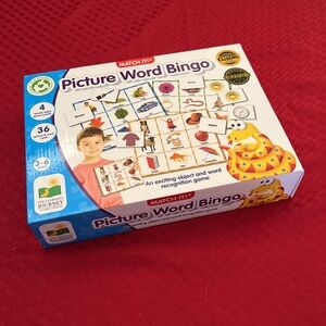 Picture Word Bingo Game